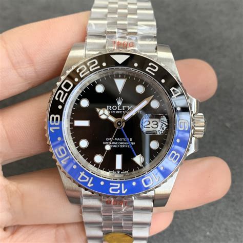 rolex gmt master ii batman clone|wearing rolex batman gmt.